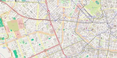 میلان سان siro نقشہ